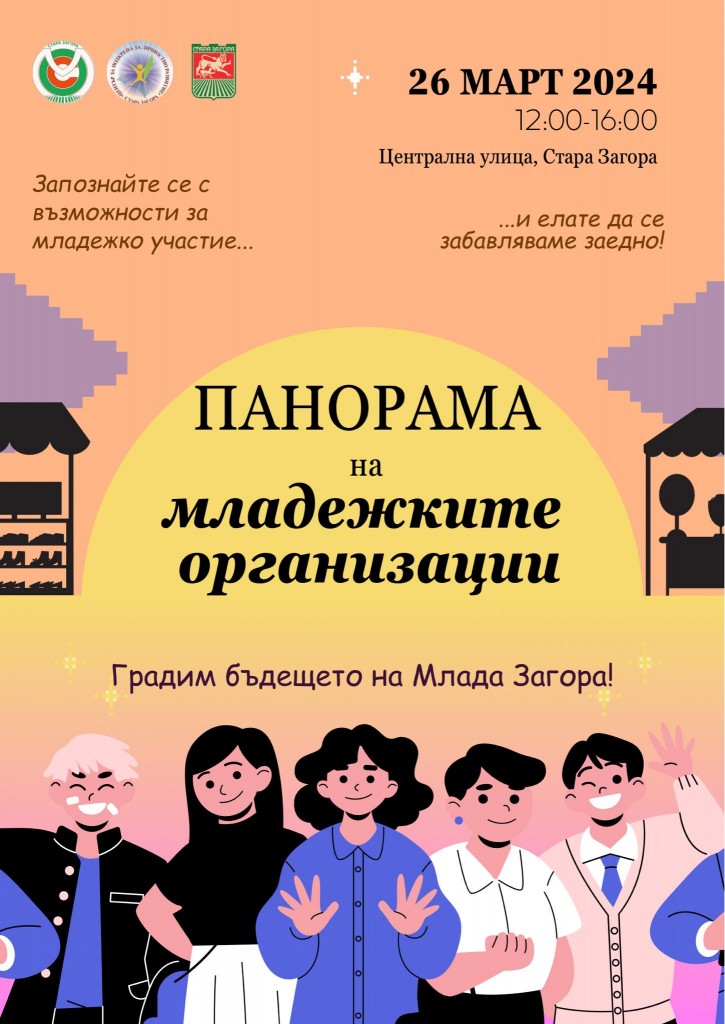 Панорама на младежките организации организира Младежки общински съвет ...