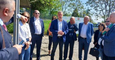 Кметовете от РАО „Тракия“ посетиха площадката за разделно събиране на отпадъци по покана на зам.-кмета Радостин Танев