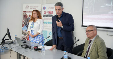Официално откриха 35-та Асамблея на Международната медицинска асоциация – България (IMAB) и 15-та Югоизточноевропейска конференция по инфекции и рак (SEEC) в Тракийски университет Официално откриха 35-та Асамблея на Международната медицинска асоциация – България (IMAB) и 15-та Югоизточноевропейска конференция по инфекции и рак (SEEC) в Тракийски университет