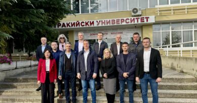 Тракийски университет и Община Стара Загора стартират съвместни инициативи в подкрепа на младите хора и регионалното развитие