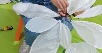 Арт инсталация „Тайната градина“ на Детска градина „Светлина“ ще видите в Художествената галерия