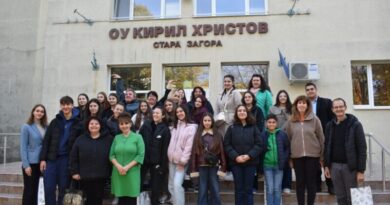 Силно екологично послание от XIV парламентарна сесия  на Български младежки воден парламент в Стара Загора