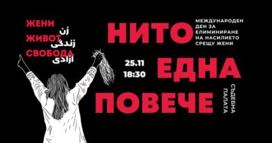 „Оцвети света в  оранжево: Сложи край на насилието над жени и момичета“