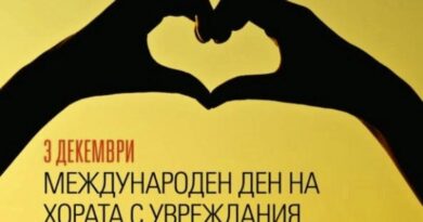 3 декември – Международен ден на хората с увреждания