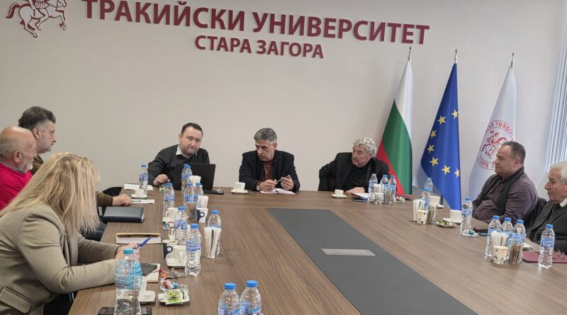 Настоятелството на Тракийския университет заседава в новия си състав Настоятелството на Тракийския университет заседава в новия си състав