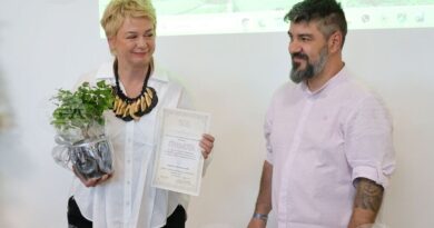 Специална награда от Съюза на ландшафтните архитекти за арх.Биляна Димитрова