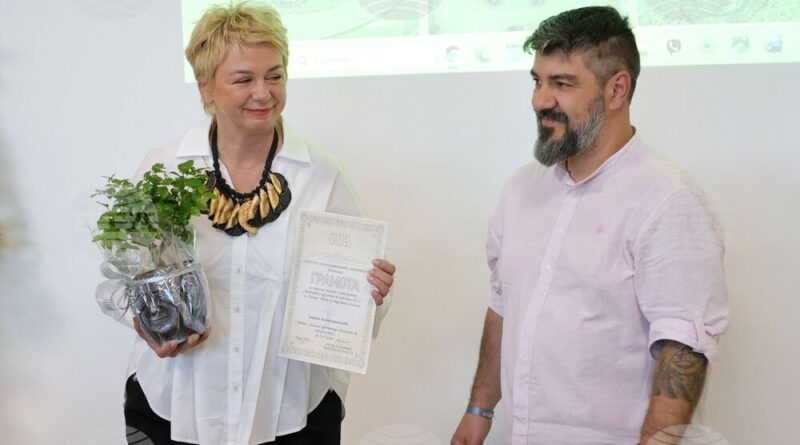 Специална награда от Съюза на ландшафтните архитекти за арх.Биляна Димитрова