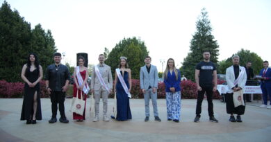 Виктория Стойнова и Кристиян Недев са Мис и Мистър Тракийски университет 2026