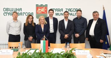 Kонсулът в Посолството на САЩ в България Леонард Лейд посети Община Стара Загора