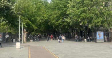 Тази вечер ще бъде основно и машинно почистена пешеходната зона в Стара Загора