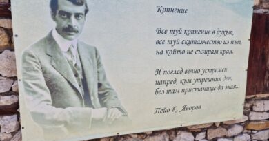 Традиционният Национален конкурс за рецитация на Яворова поезия „Подир сенките на облаците“ ще се проведе на 6 юни 2026г. в Чирпан