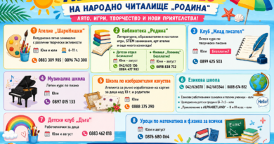 Читалище „Родина“ кани децата на лято, изпълнено с творчество, знания и забавления