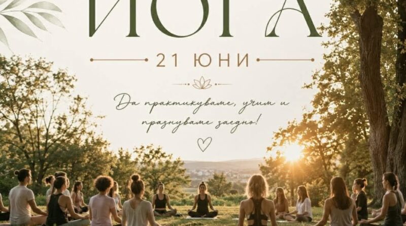 Международен ден на йога – 21 юни – и в Стара Загора Международен ден на йога – 21 юни – и в Стара Загора