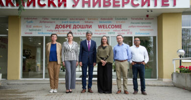 Посланикът на Финландия Н. Пр. Кирсти Похянкука обсъди с ректора на Тракийския университет проф. Мирослав Карабалиев бъдещи партньорства в областта на водородните технологии