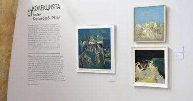 На 90 години Ангел Карагьозов влиза в Художествена галерия Стара Загора