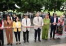 Министърът на образованието проф. д-р Георги Вълчев и зам.-кметът Надежда Чакърова прерязаха лентата при откриването на Центъра за високи постижения в НПГВМ „Иван Павлов“ в Стара Загора