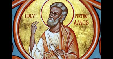 Църквата почита днес св. пророк Амос.