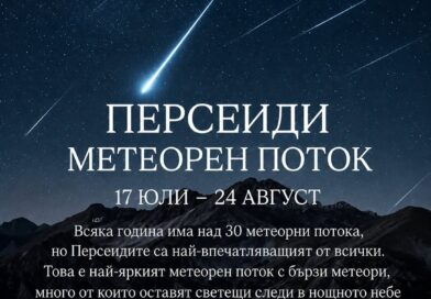 Персеидите идват: До 100 падащи метеора на час в най-зрелищната нощ на 2026 г. Персеидите идват: До 100 падащи метеора на час в най-зрелищната нощ на 2026 г.