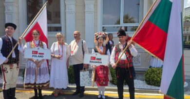 Ансамбъл за народни песни и танци „Зорница“ участва в Международен фестивал в град Самсун, Турция.