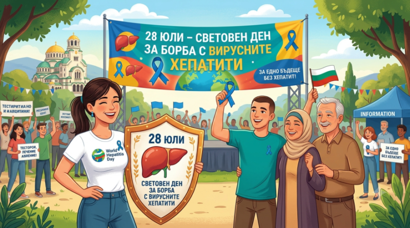 28 юли – Световен ден за борба с хепатита