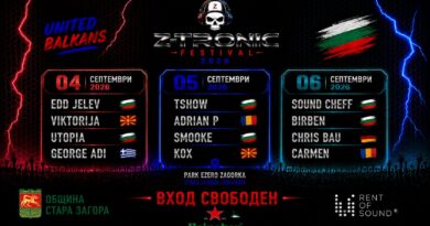 Z-TRONIC FESTIVAL 2026 – UNITED BALKANS в Стара Загора Z-TRONIC FESTIVAL 2026 – UNITED BALKANS в Стара Загора
