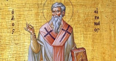 23 август: Почитаме Св. Ириней Лионски 23 август: Почитаме Св. Ириней Лионски