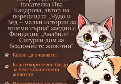 Зоопарк Стара Загора поставя грижата за животните във фокуса на инициативата „Чудо и Вед – малки истории за големи сърца“