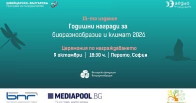 Годишни награди за биоразнообразие и климат 2026