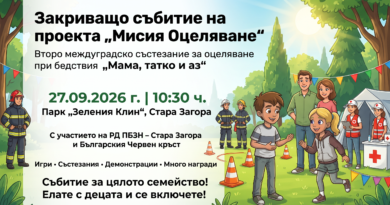 Второ междуградско състезание за оцеляване при бедствия – Мама, татко и аз“