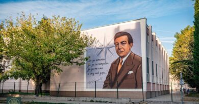 „Когато поетът оживее на стената“ в 9 ОУ“Веселин Ханчев“